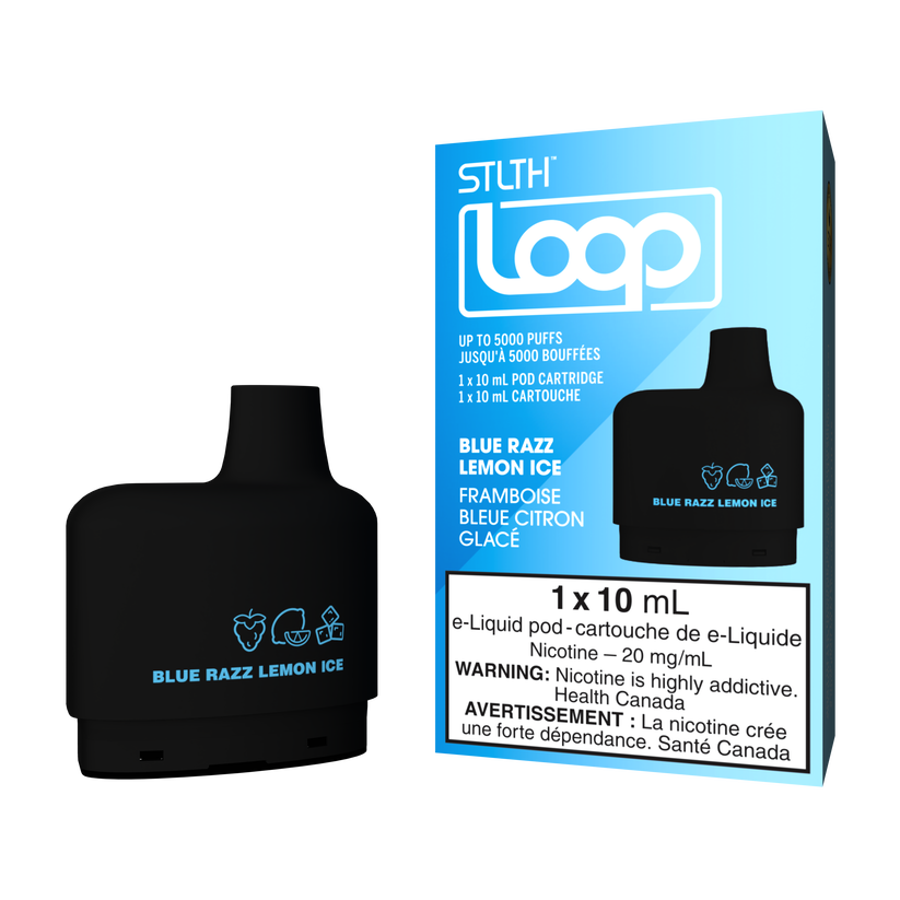 STLTH LOOP 5K BLUE RAZZ LEMON ICE 20MG