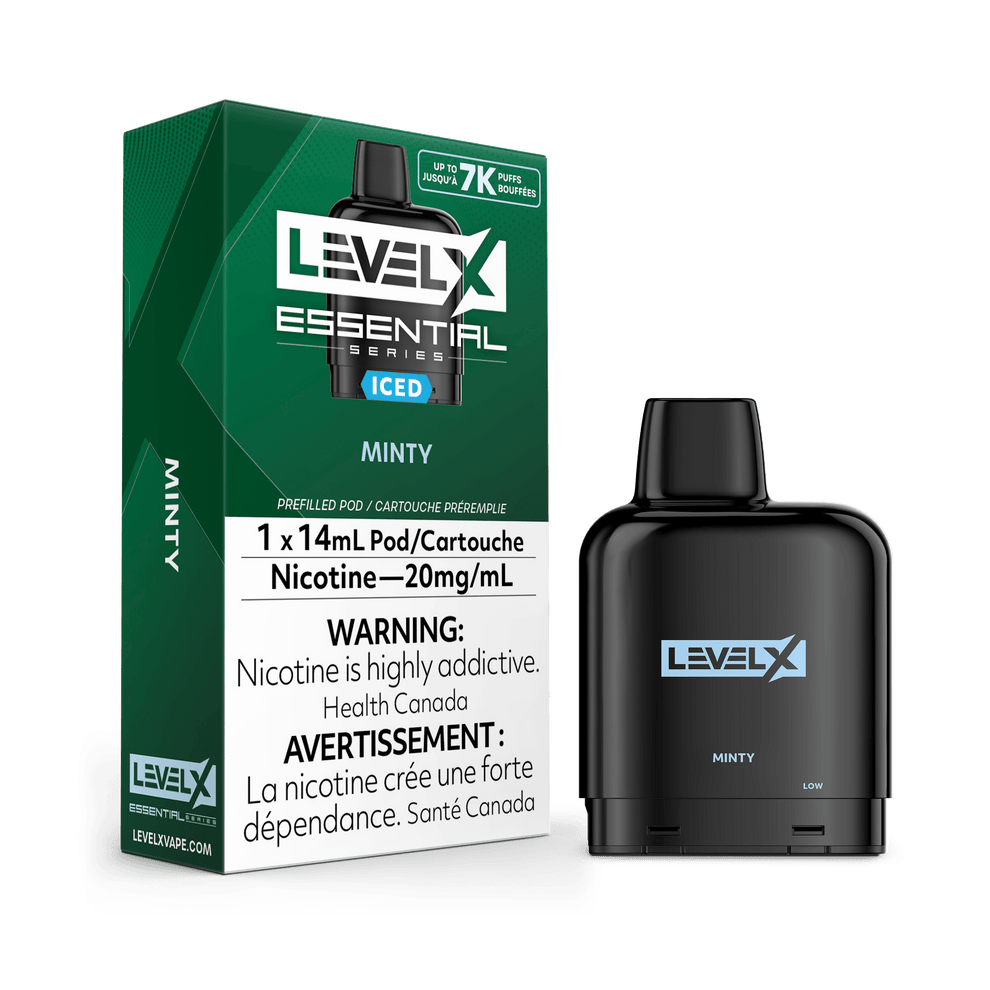 LEVEL X 7K ESSENTIAL  MINTY ICE 20MG