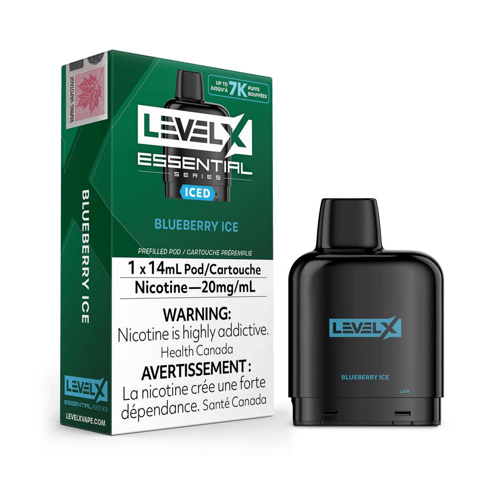 LEVEL X 7K ESSENTIAL BLUEBERRY ICE 20MG