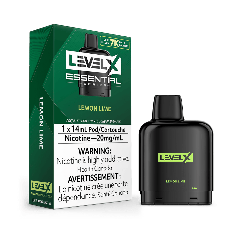 LEVEL X 7K ESSENTIAL LEMON LIME 20MG