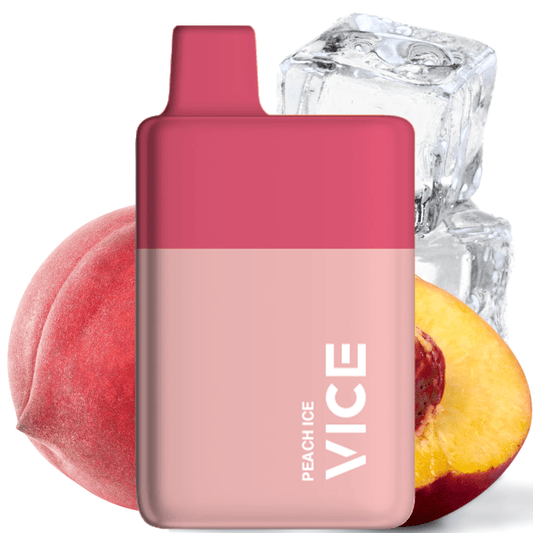 VICE 6000 PEACH ICE NICOTINE FREE