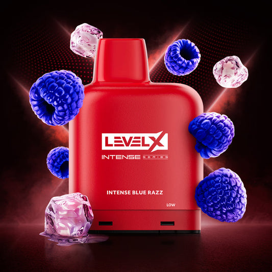 LEVEL X INTENSE 7K BLUE RAZZ ICED 20MG