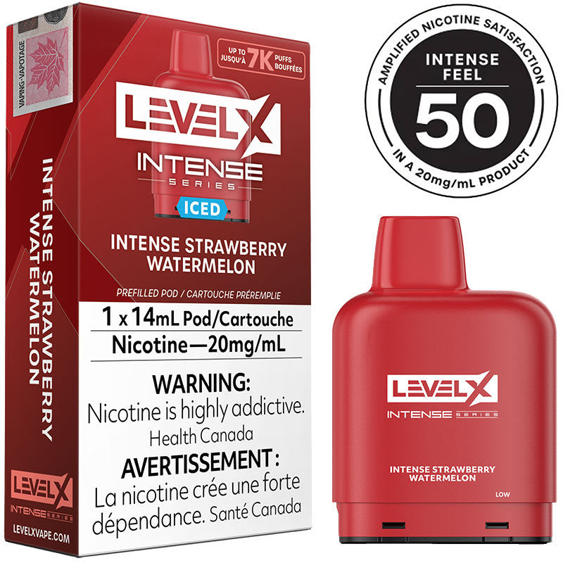 LEVEL X INTENSE 7K STRAWBERRY WATERMELON ICED 20MG