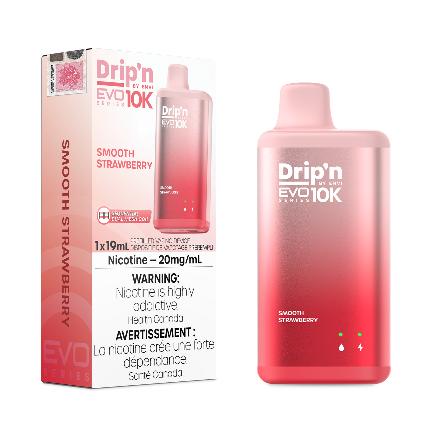 DRIP'N EVO 10K SMOOTH STRAWBERRY 20MG