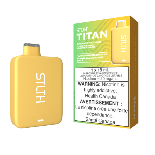 STLTH TITAN 10K MANGO PINEAPPLE GUAVA ICE 20MG