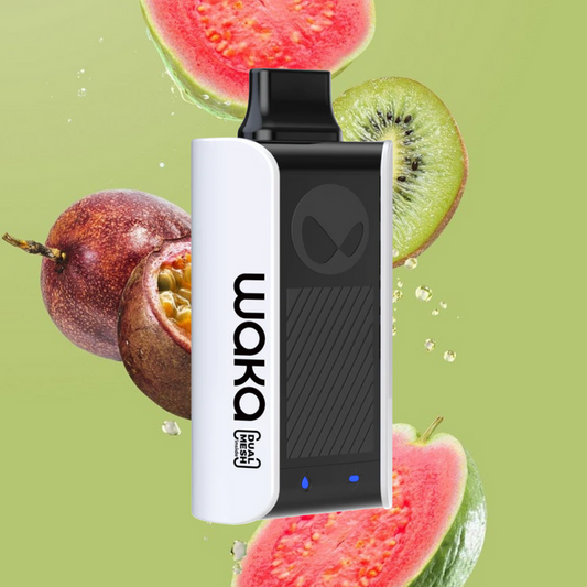 WAKA SO PRO 10,000 KIWI PASSION FRUIT GUAVA 18MG