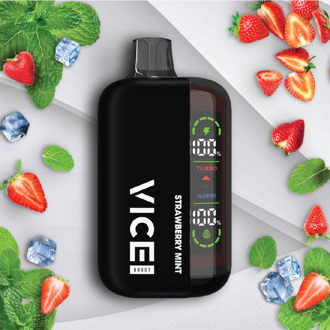 VICE BOOST 9000 STRAWBERRY MINT 20MG