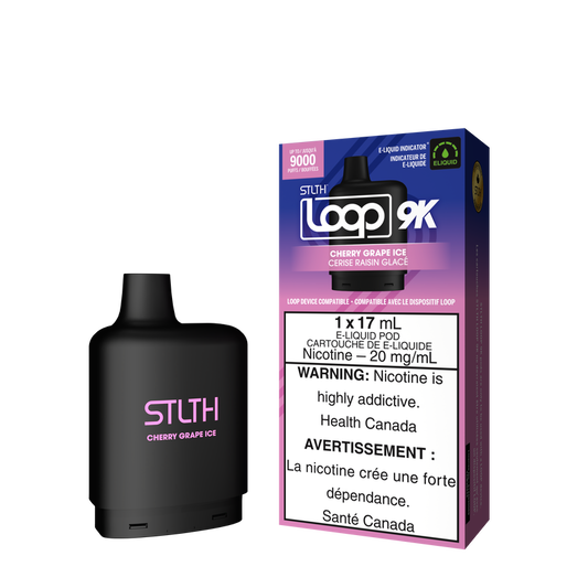 STLTH LOOP 9K CHERRY GRAPE ICE 20MG