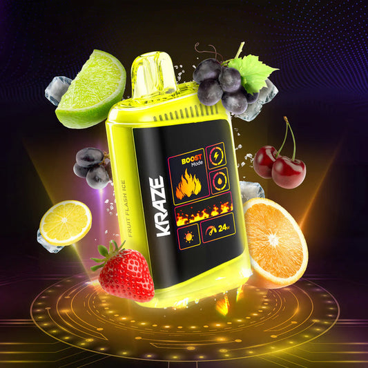 KRAZE MEGA 10-20K FRUIT FLASH ICE 20MG