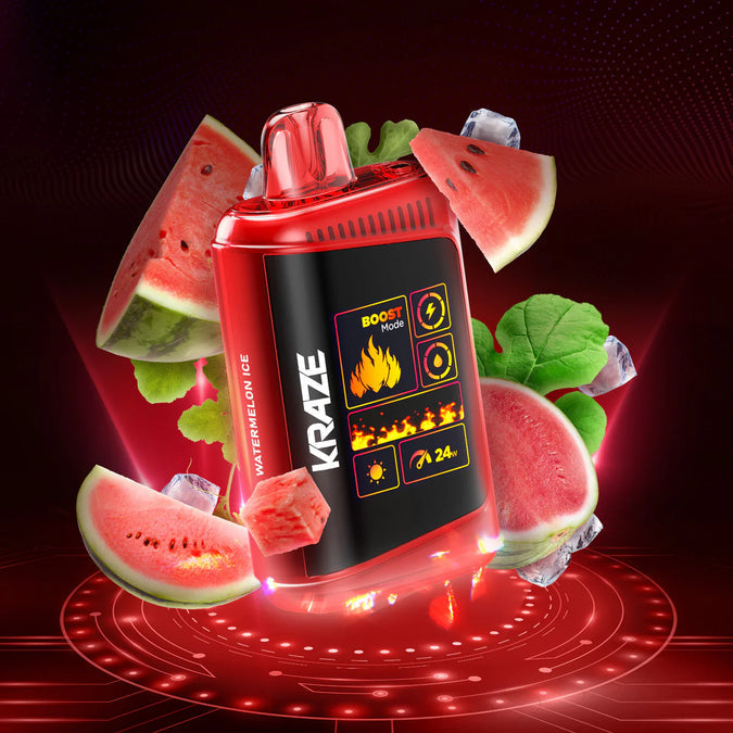 KRAZE MEGA 10-20K WATERMELON ICE 20MG