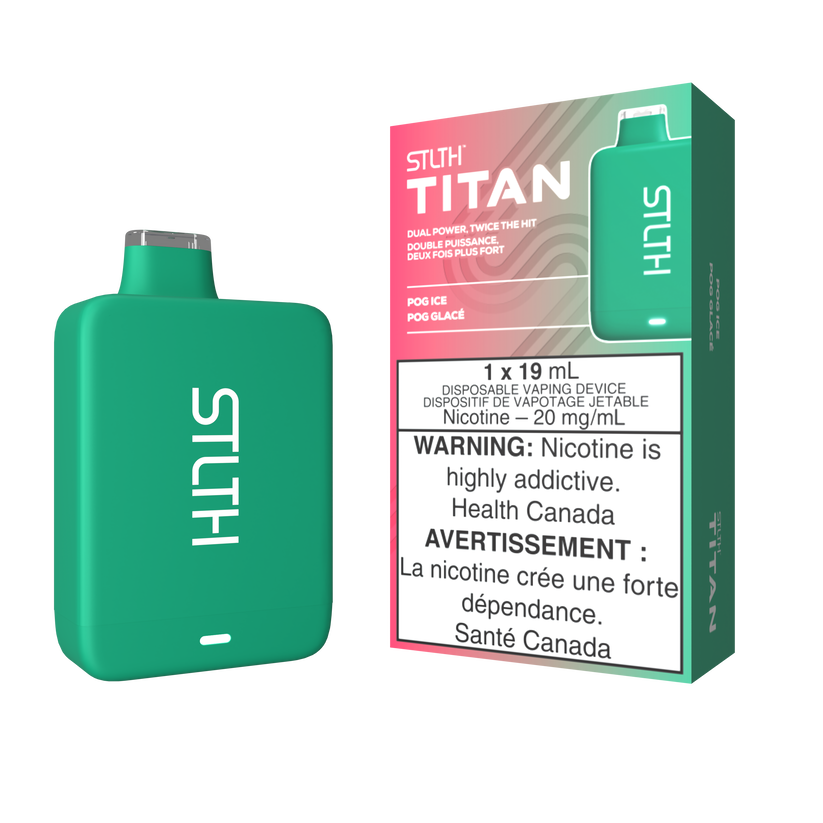 STLTH TITAN 10K POG(PASSIONFRUIT ORANGE GUAVA) ICE