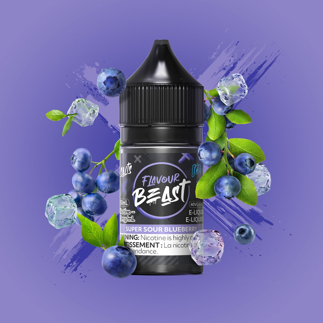 SUPER SOUR BLUEBERRY ICED 30ML