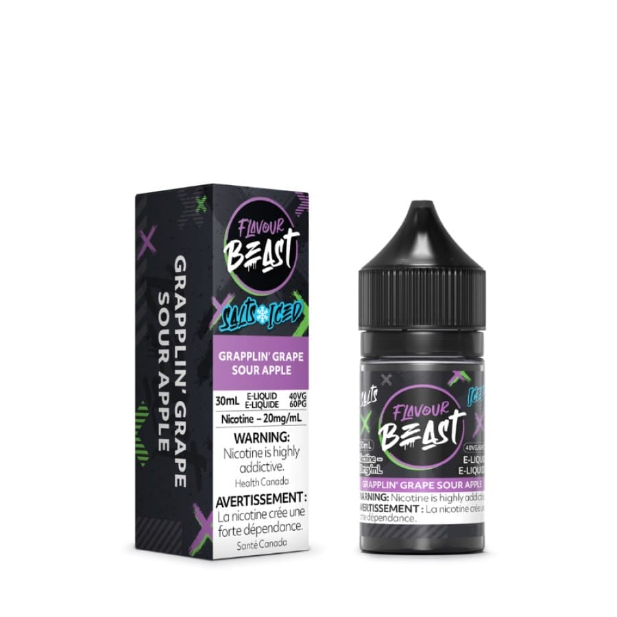 GRAPPLIN' GRAPE SOUR APPLE ICED 30ML