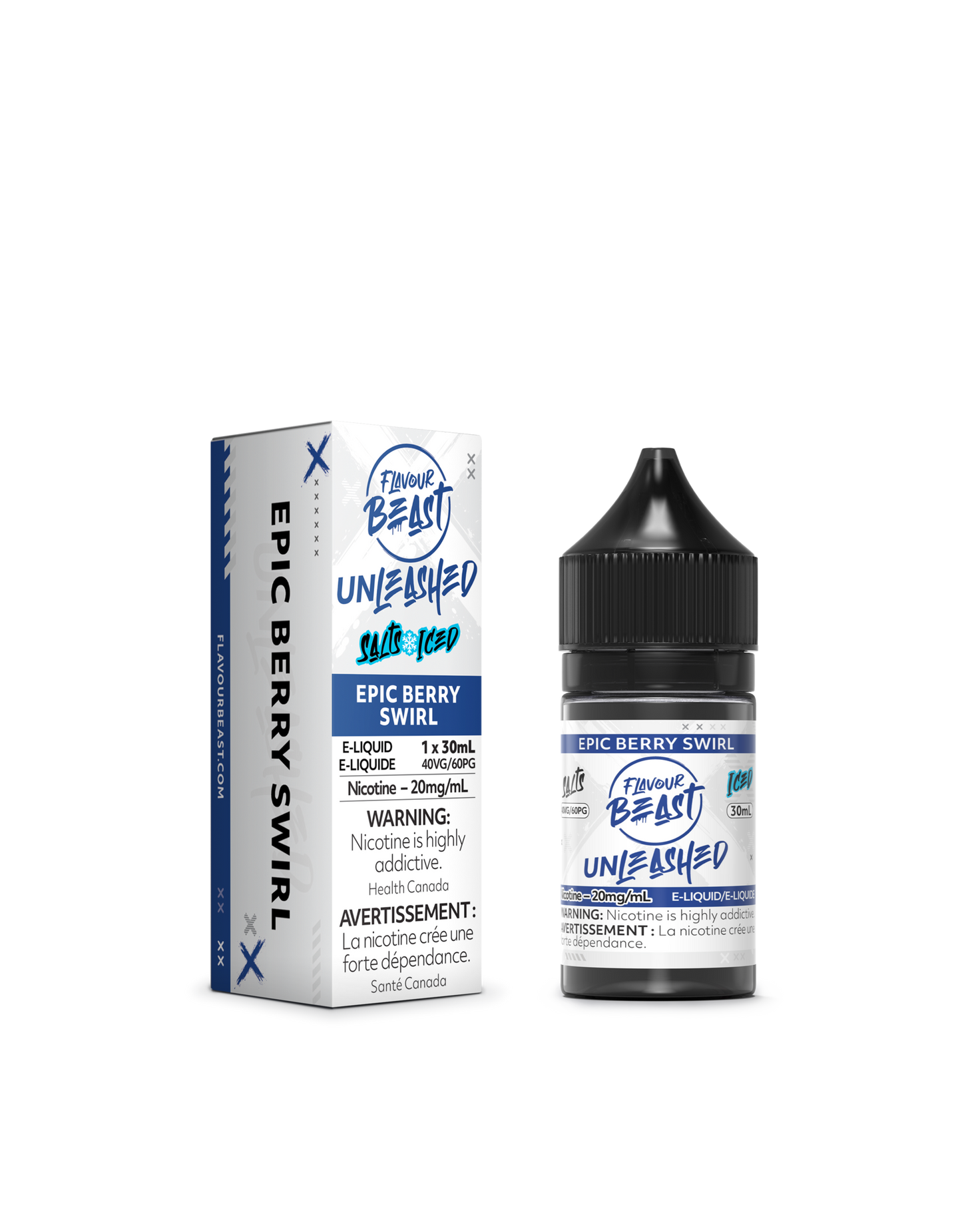 UNLEASHED EPIC ICED BERRY SWIRL 20MG 30ML