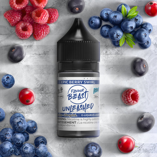 UNLEASHED EPIC ICED BERRY SWIRL 20MG 30ML