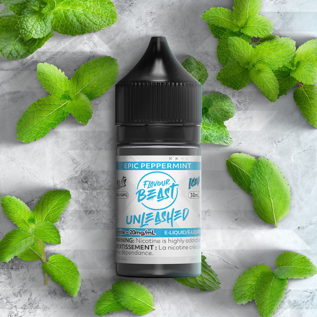 UNLEASHED EPIC ICED  PEPPERMINT 20MG 30ML