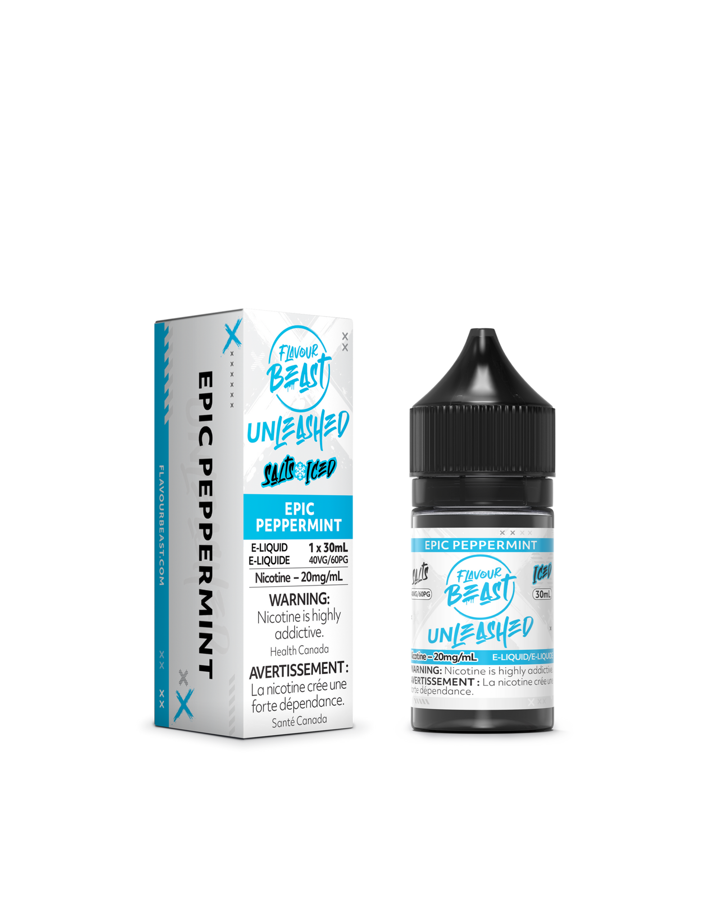 UNLEASHED EPIC ICED  PEPPERMINT 20MG 30ML