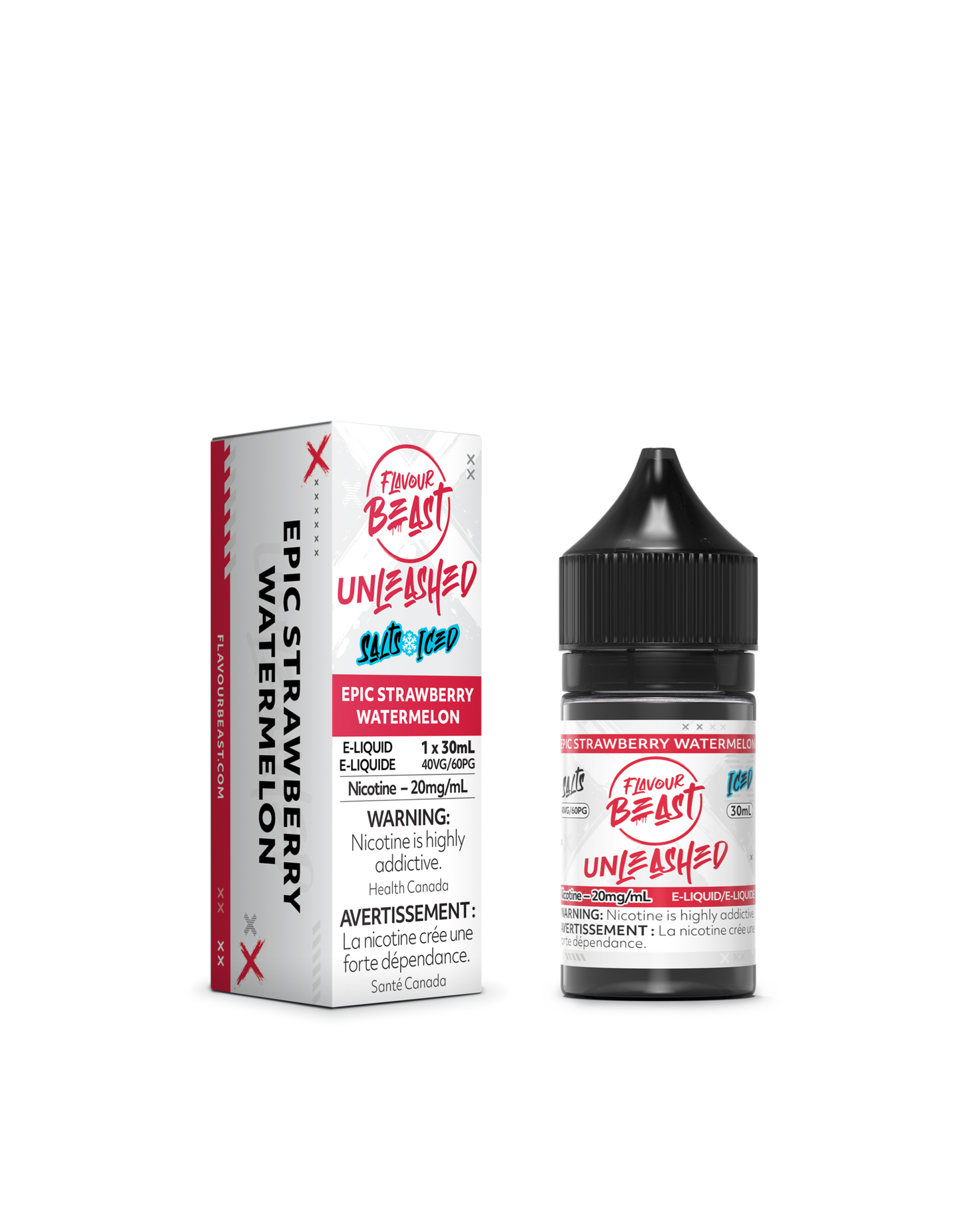 UNLEASHED EPIC ICED STRAWBERRY WATERMELON 20MG 30ML