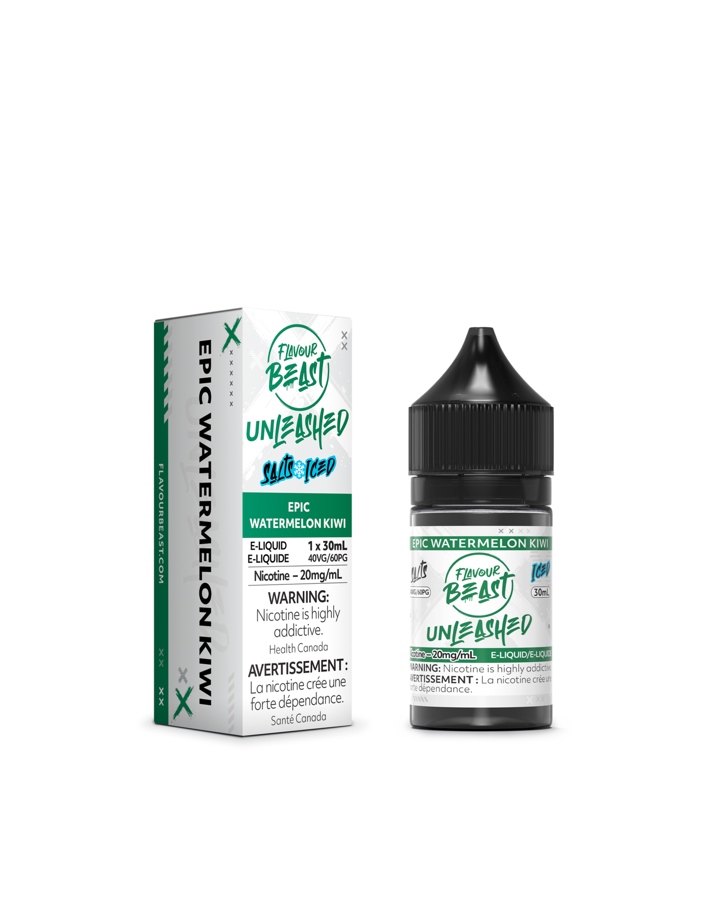 UNLEASHED EPIC ICED  WATERMELON KIWI 20MG 30ML