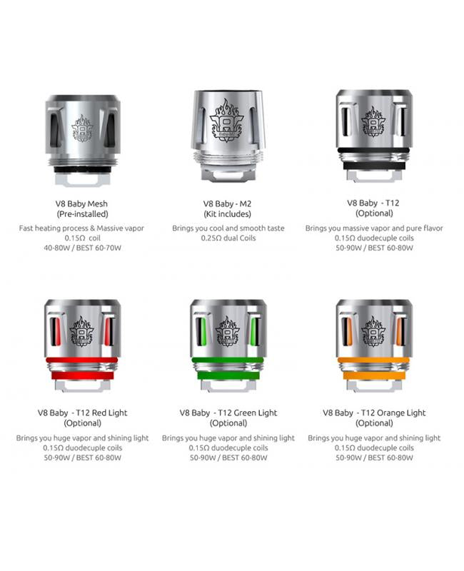 TFV8 BABY(MINI) REPLACEMENT COIL (5/Pack)