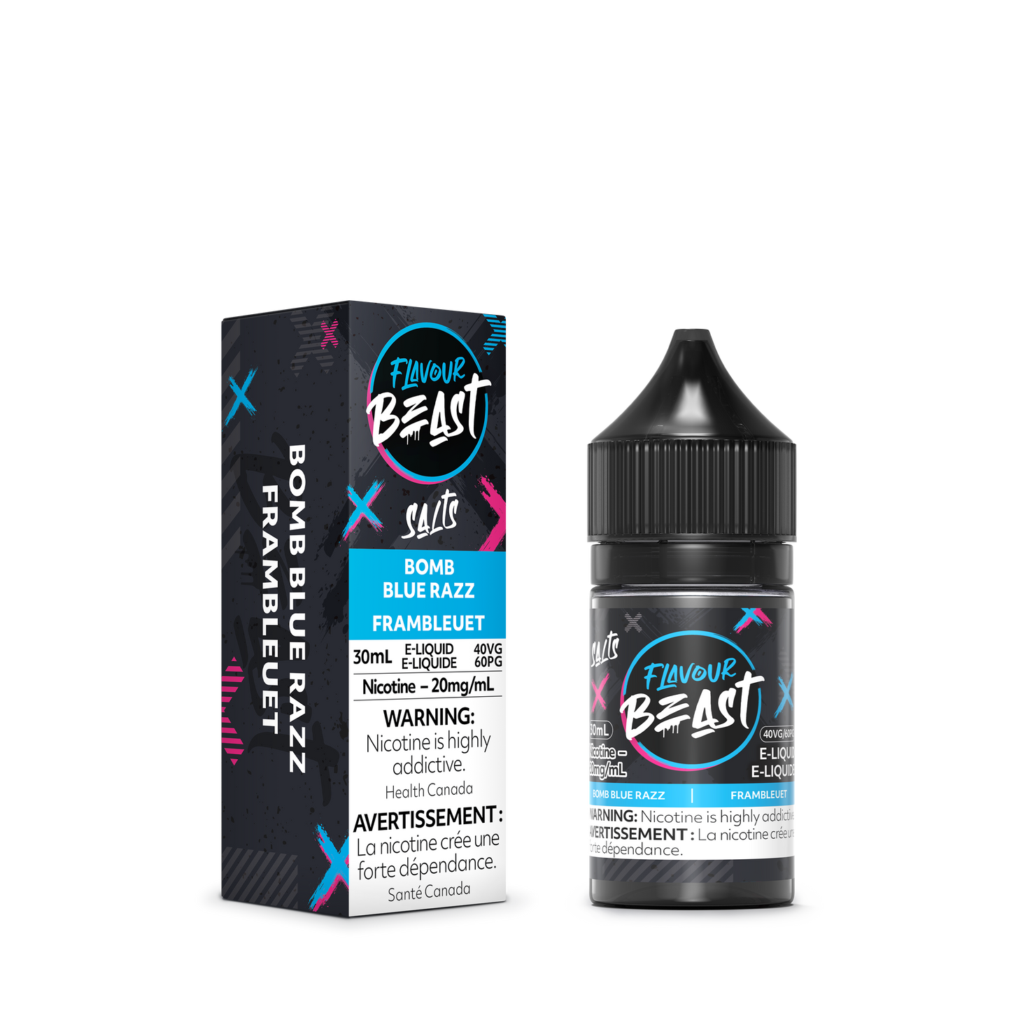 BOMB BLUE RAZZ 30ML