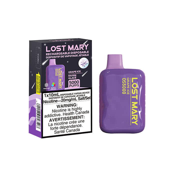 LOST MARY OS5000 GRAPE ICE 20MG