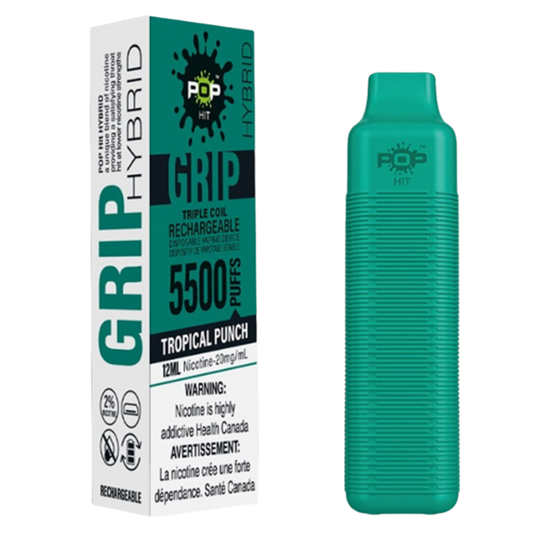 POP HYBRID GRIP TROPICAL PUNCH 20MG