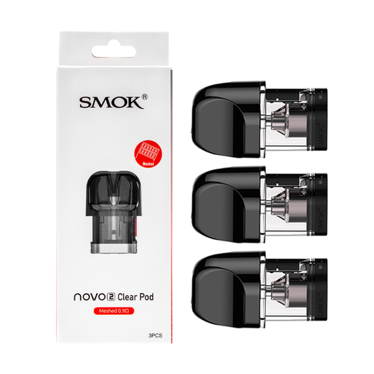 NOVO 2 & 2S MESH PODS 0.9ohm 1.8ml (3/Pack)