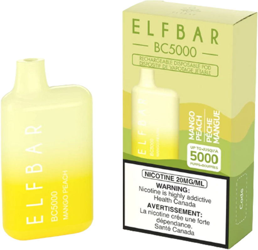 ELF BAR BC5000 MANGO PEACH 20MG