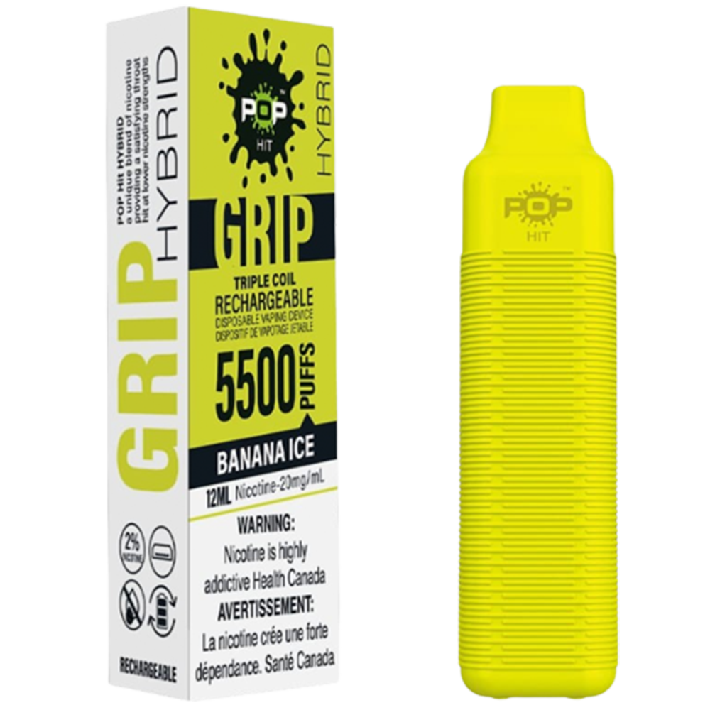 POP HYBRID GRIP BANANA ICE 20MG