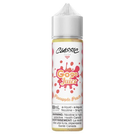 GOGO PINEAPPLE PEACH 60ML