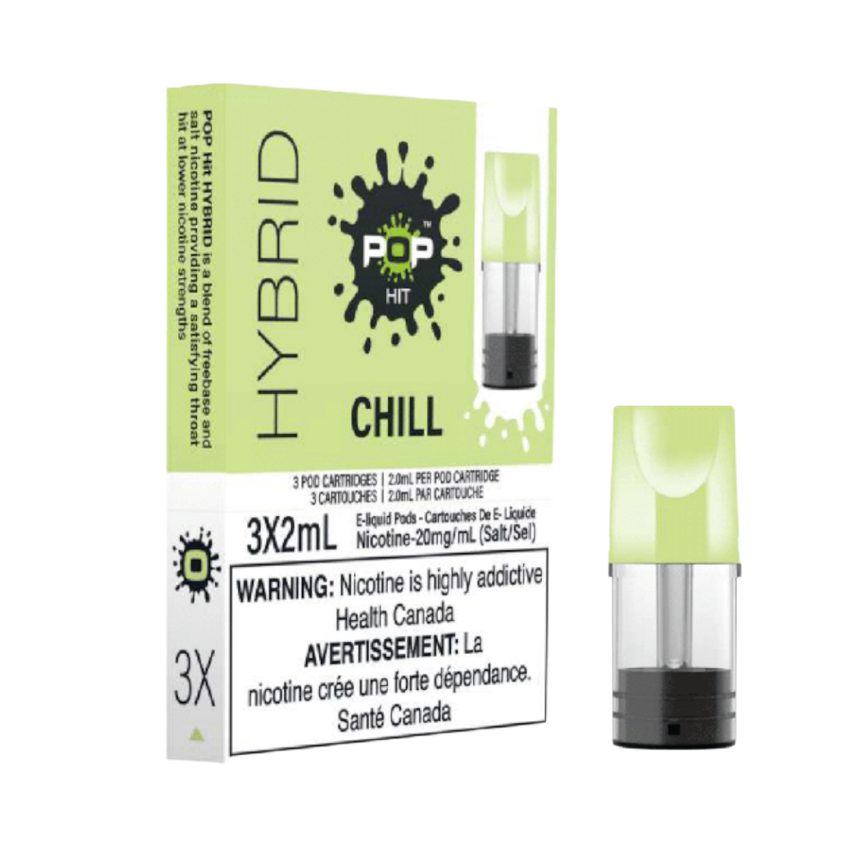 POP HYBRID PODS CHILL 20MG