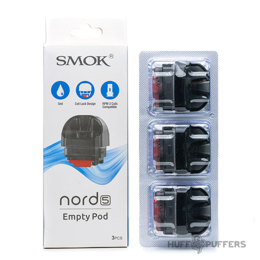 NORD 5 EMPTY POD 2ml (3/Pack)