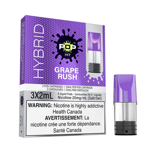 POP HYBRID PODS GRAPE RUSH 20MG