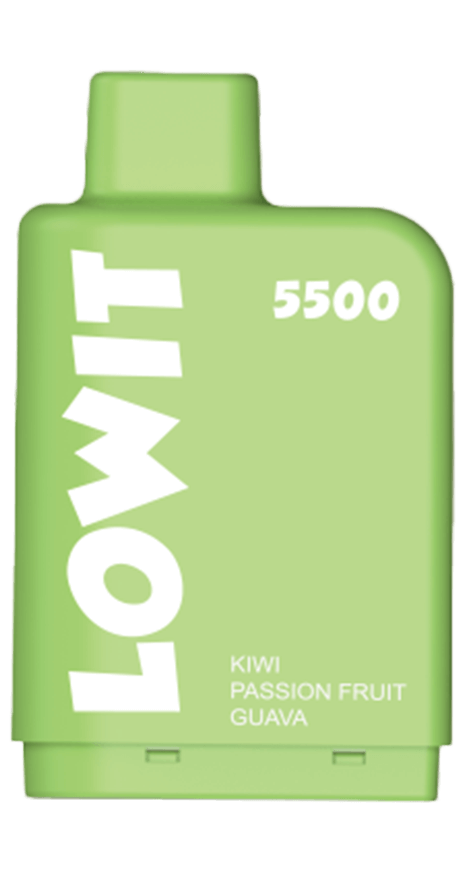 LOWIT 5500 KIWI PASSIONFRUIT QUAVA 20MG