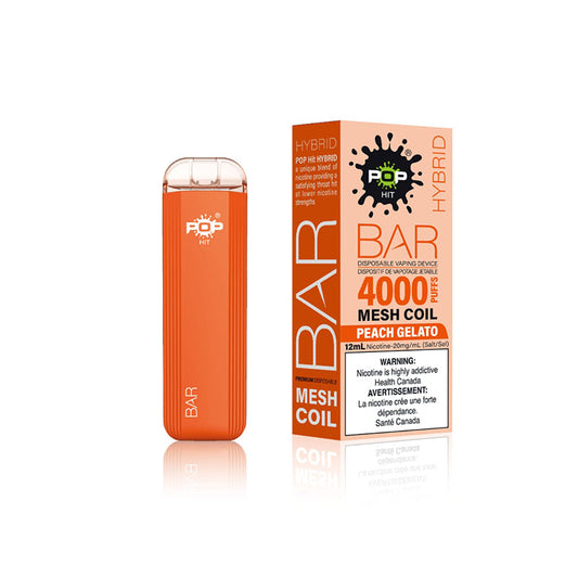 POP BAR 4000 PEACH GELATO