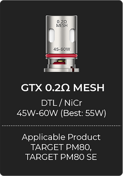 GTX MESH COIL