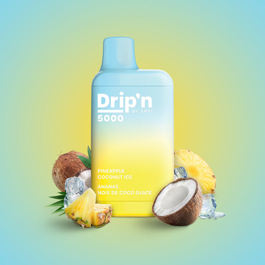 DRIP'N 5000 PINEAPPLE COCONUT ICE 20MG